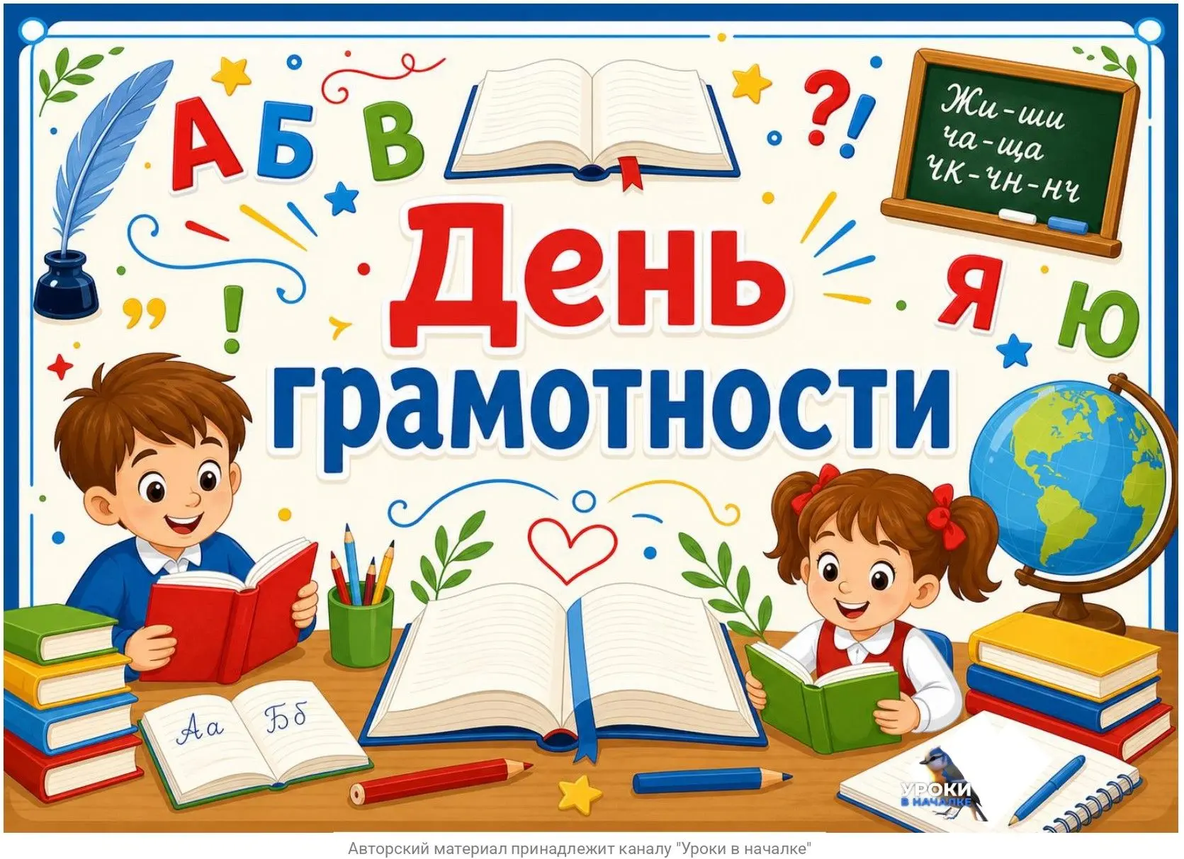 8 сентября - Международный день грамотности 📚