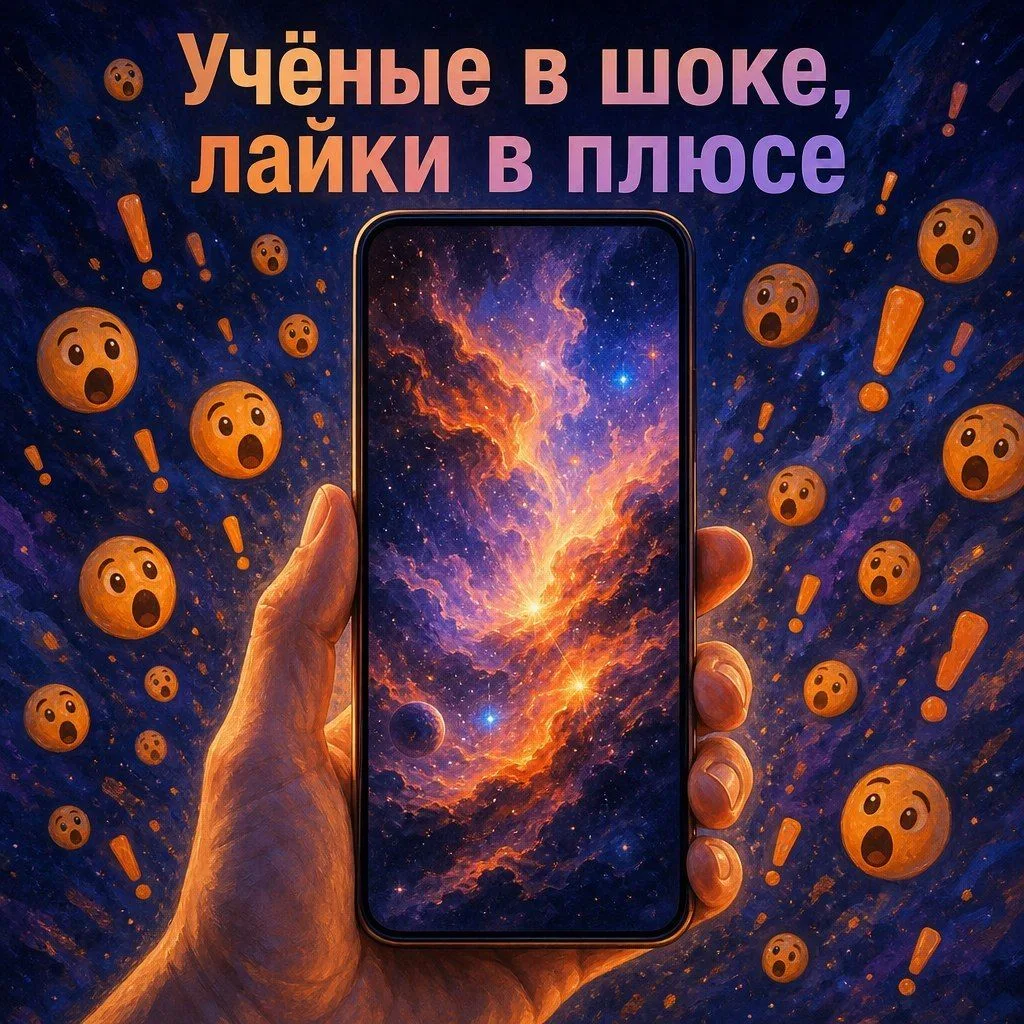 📣 Космос стал фоном для сторис