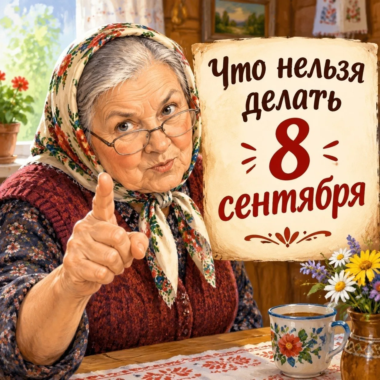 🚫 Что нельзя делать 8 сентября — в день Натальи Овсяницы