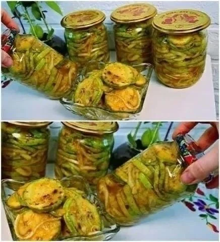 СЫТНЫЙ САЛАТ НА ЗИМУ «КАБАЧКИ КАК МЯСО»