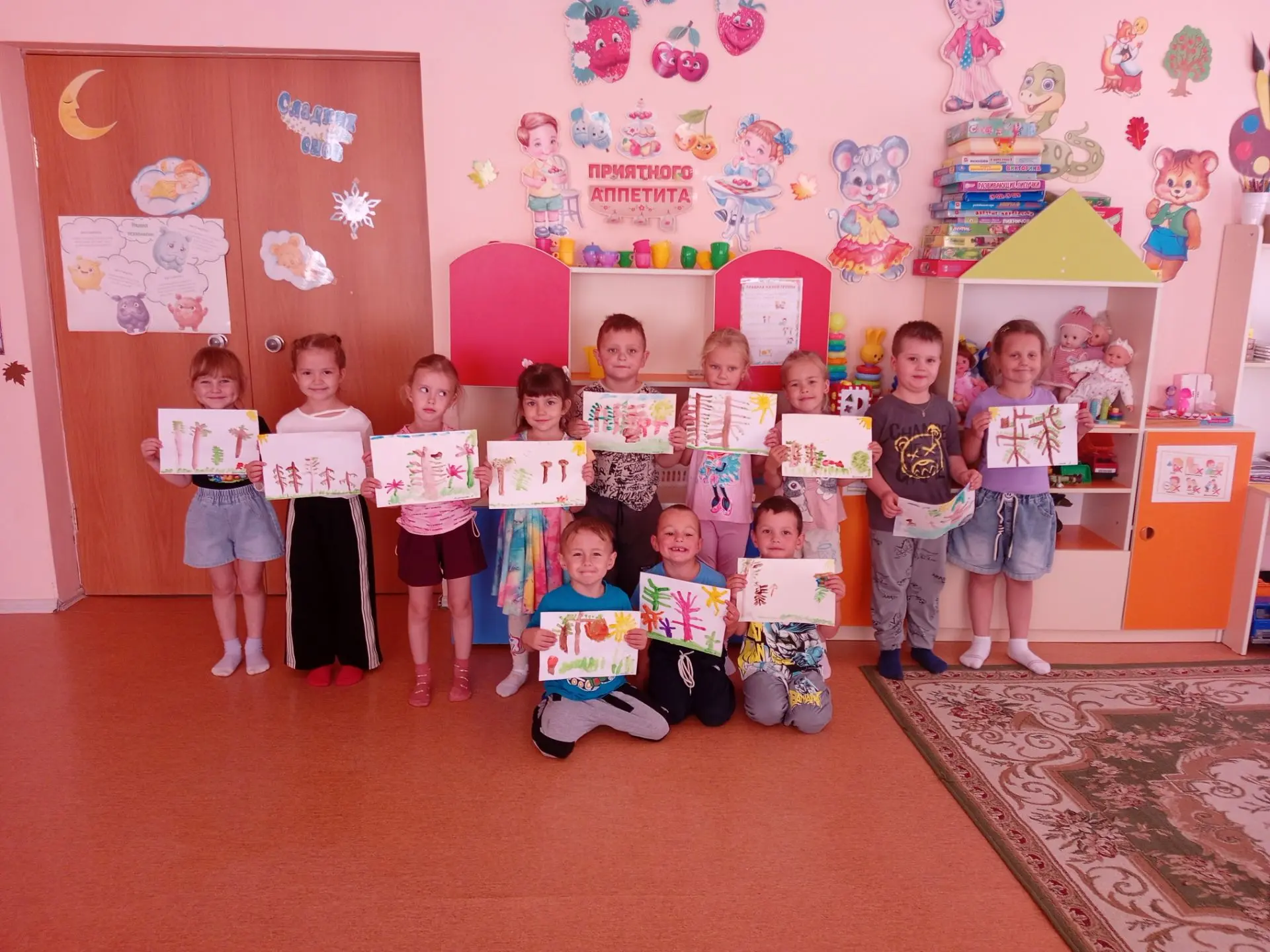 «Яркие краски лета в наших рисунках» 🎨☀️