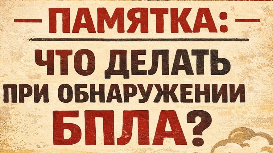 🚨Нашел БПЛА? Действуй по инструкции!  НЕЛЬЗЯ: • Трогать обломки • Звонить по телефону рядом с дроном