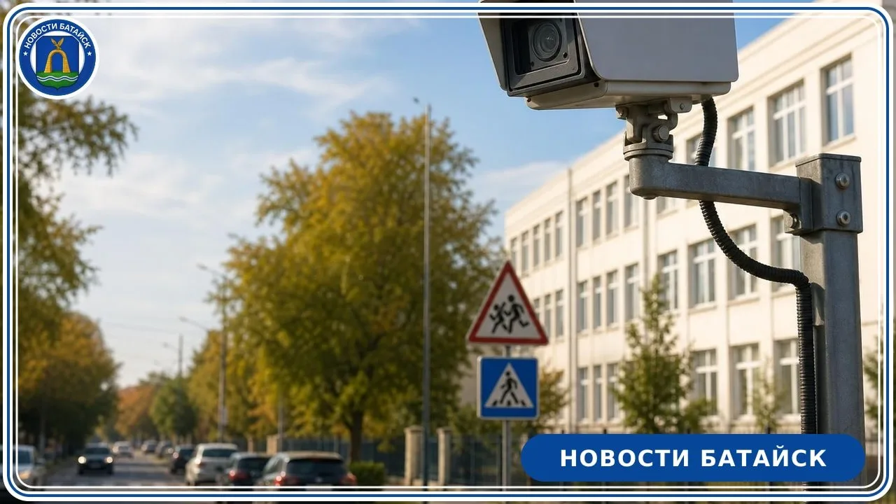 Новая камера на Коммунистической возле школы №10