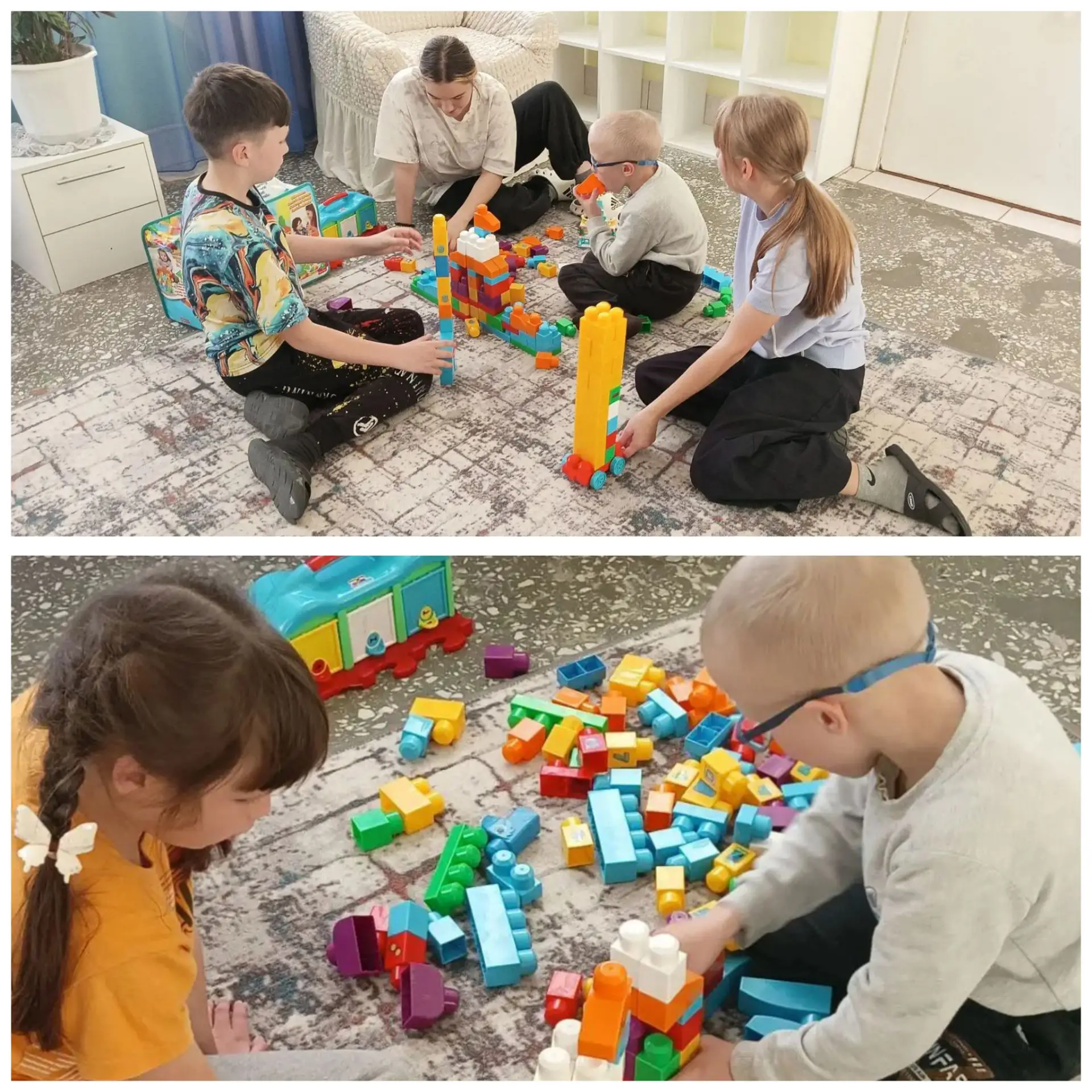 🌇Сегодня, в день архитектуры, наши ребята окунулись в мир строительства. Они строили р...