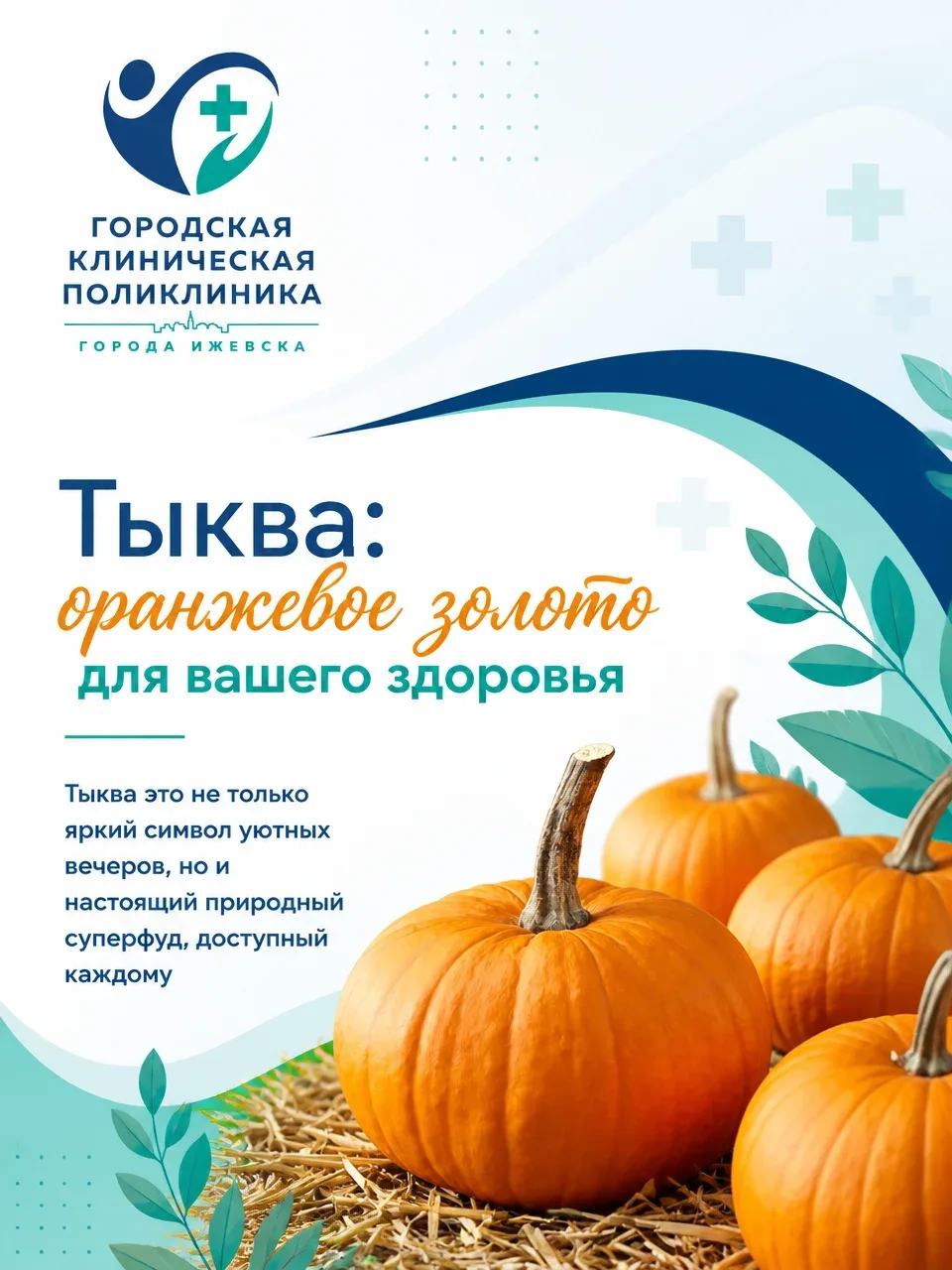 Тыква: оранжевое золото для вашего здоровья