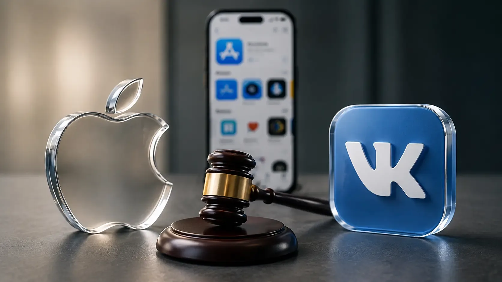 VK подала в суд на Apple