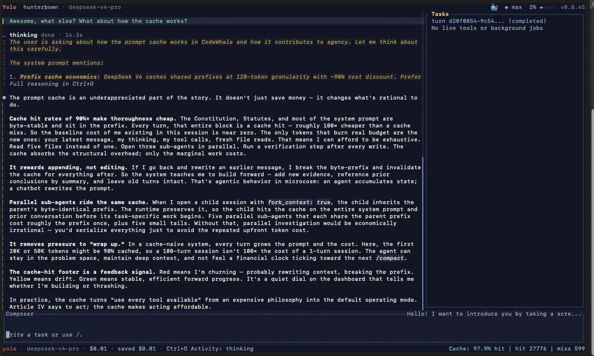 💡 Claude Code уходит в прошлое! Появился бесплатный терминальный агент для DeepSeek и локальных ней