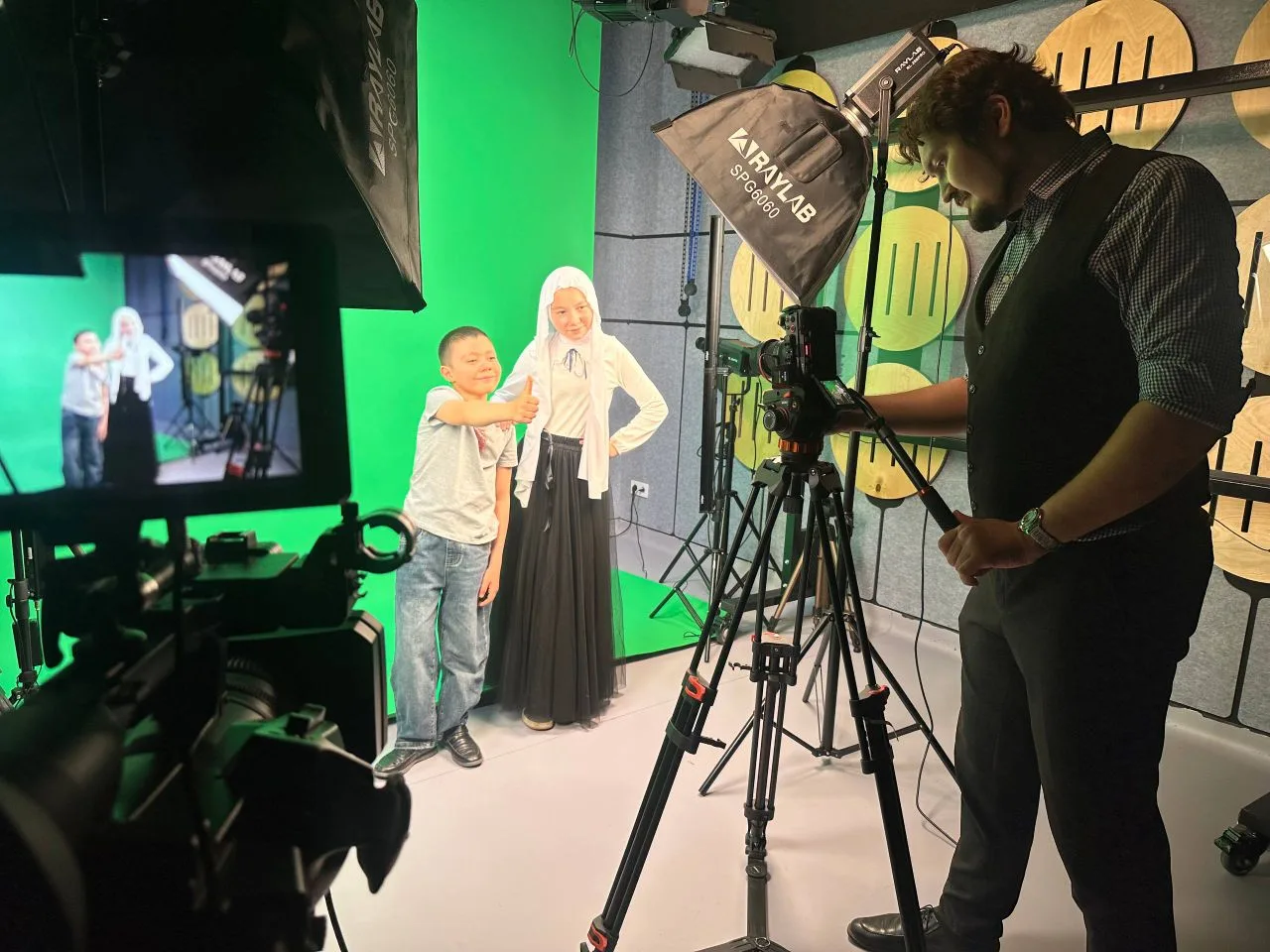 🎬 Снимаем на нашей студии! 📹🎤