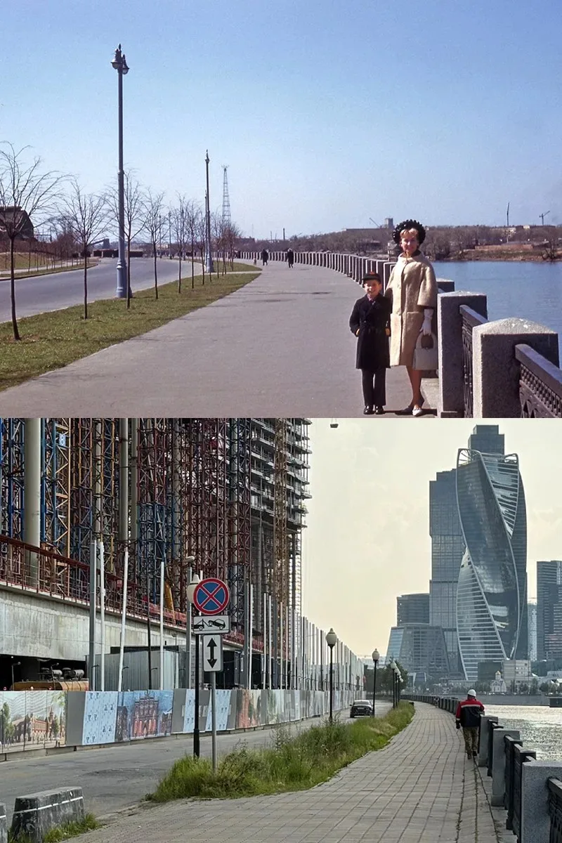 Сделали 3000 фотографий Москвы в формате "Было — стало".