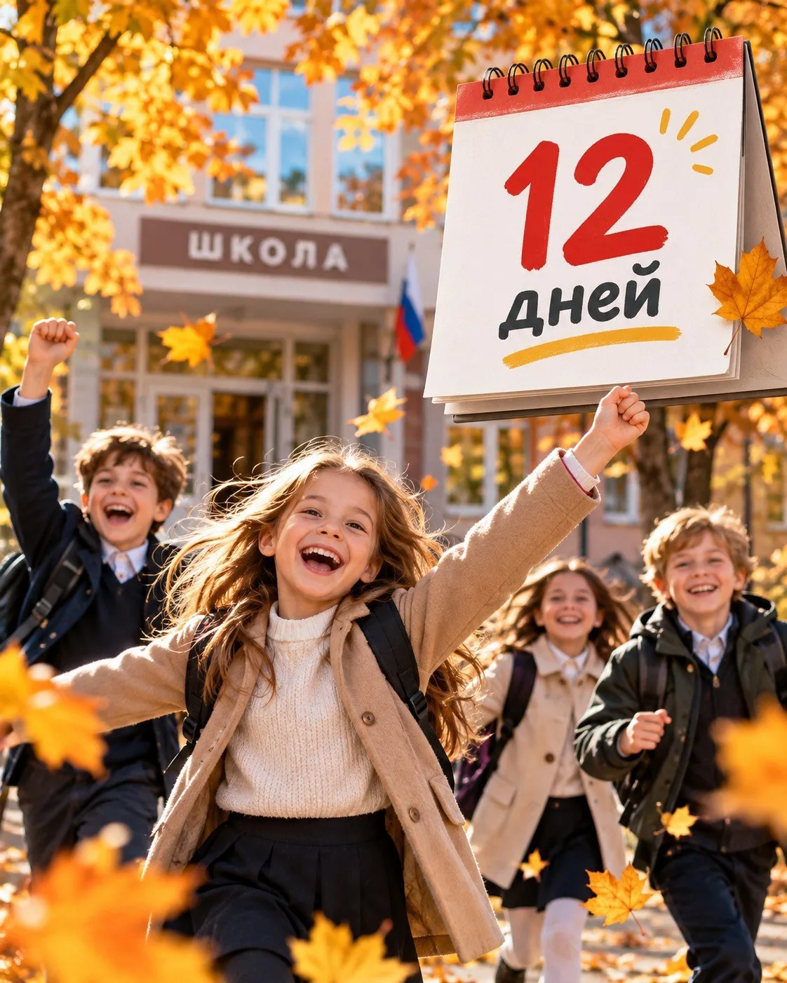 Осенние каникулы в этом году растянутся на 12 дней