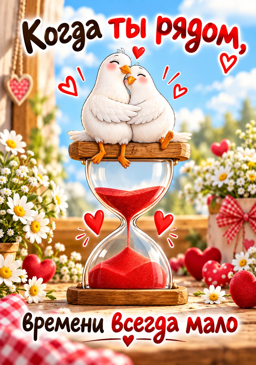 🐝 Когда ты рядом, времени всегда мало...! 🍒