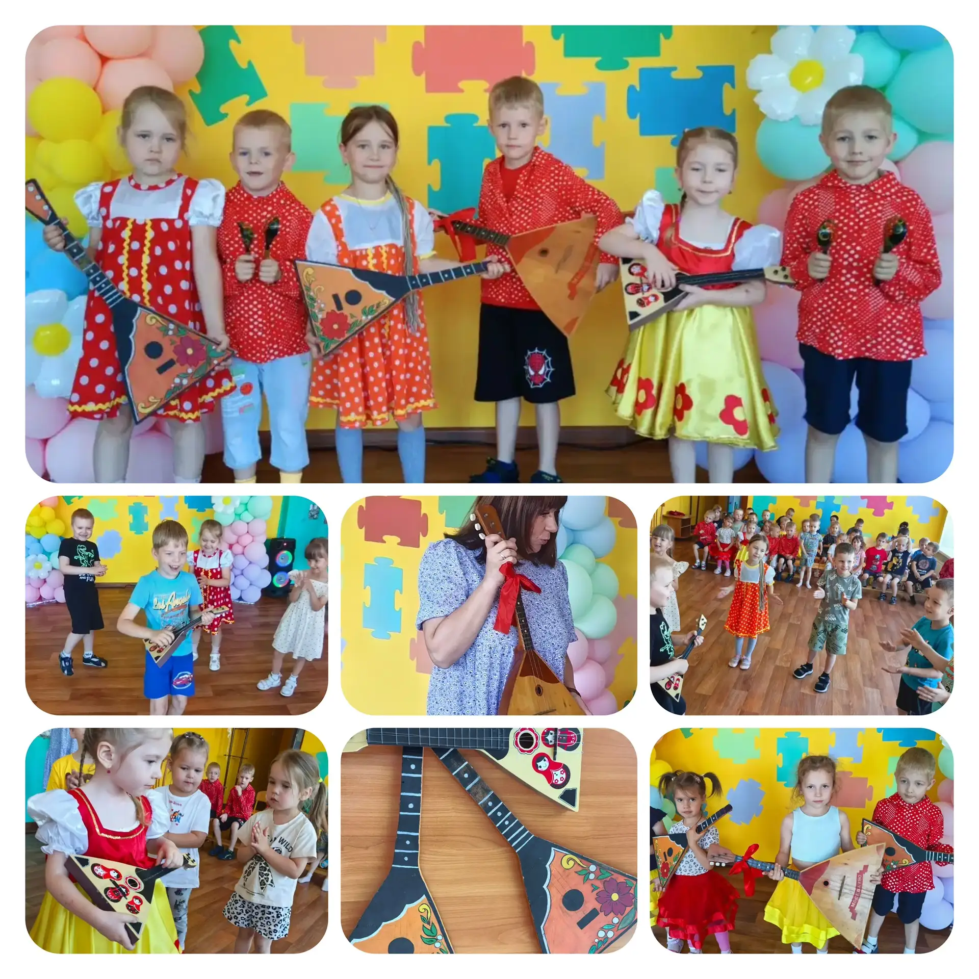 🪗 День балалайки в нашем саду!

Сегодня в гостях у ребят из групп «Непоседы» и «Фантазеры» побывала