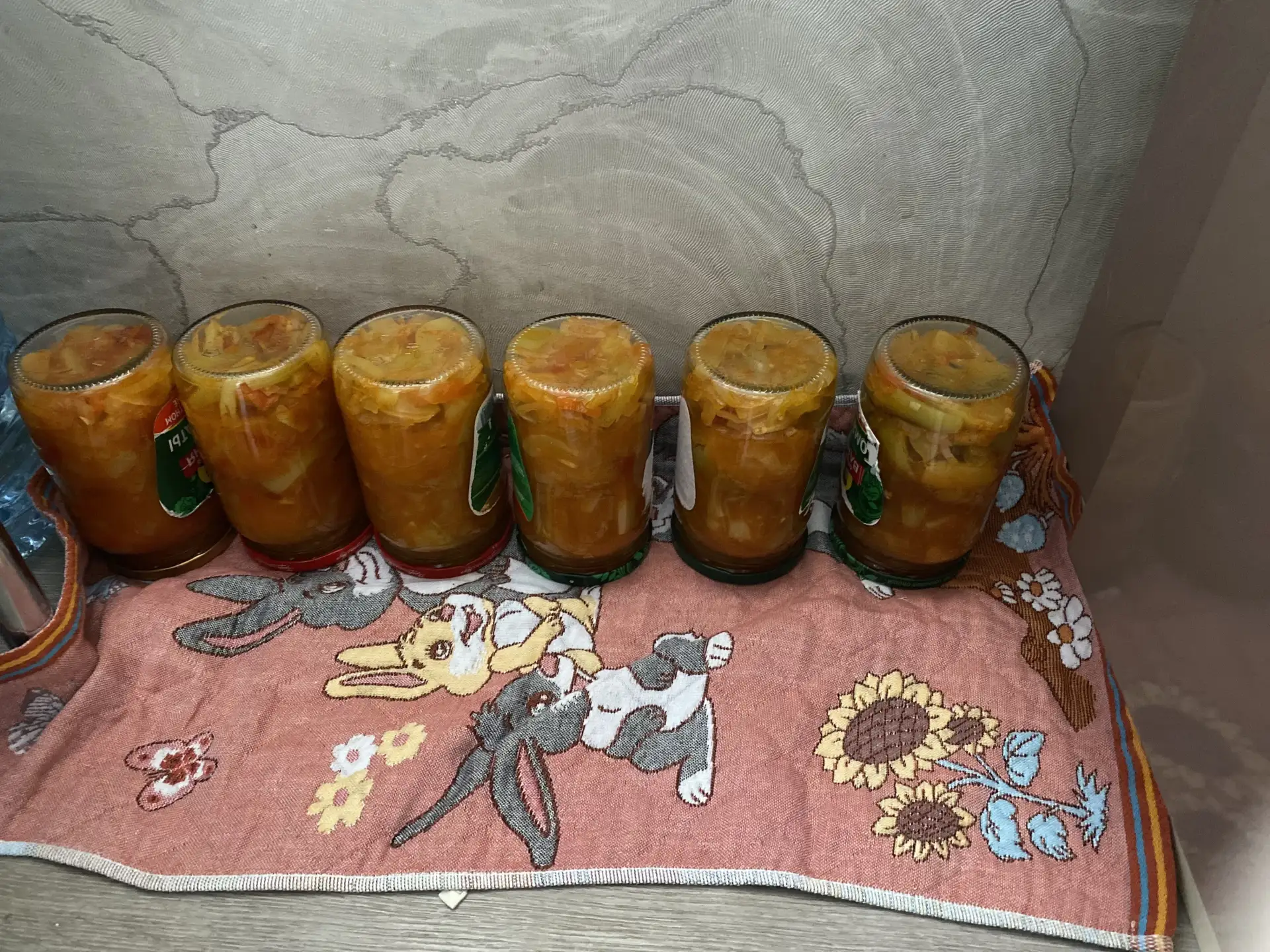 Сделали лечо из кабачков ✅
