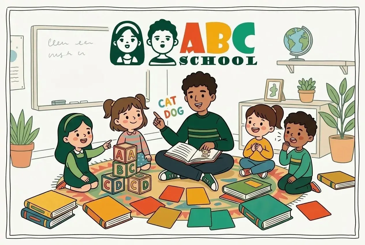 🎈 Открытие новой языковой студии ABC School в районе «Гармония»! 🇬🇧✨