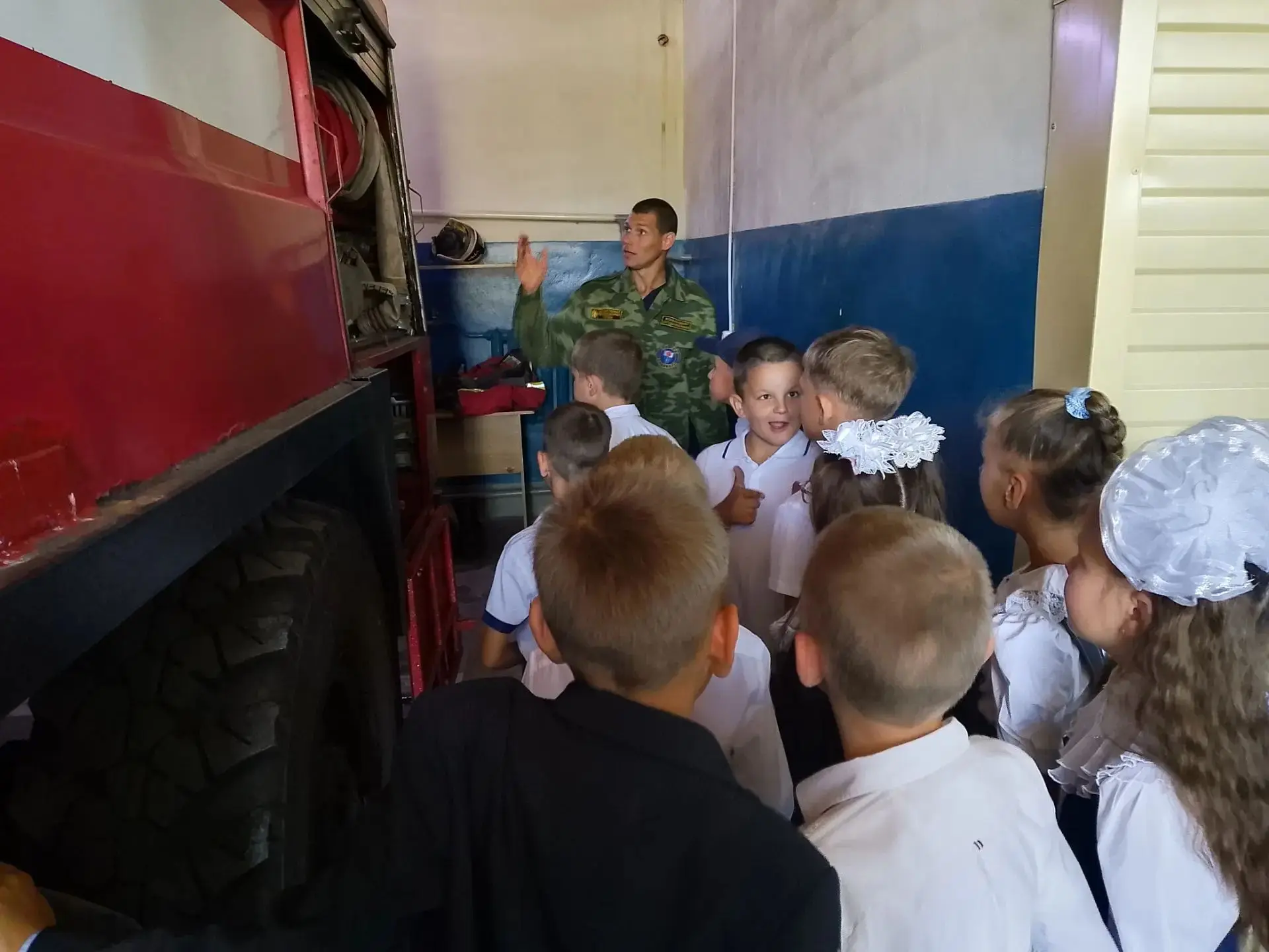 Безопасность — прежде всего! Уроки безопасности и экскурсия в ПЧ-74
