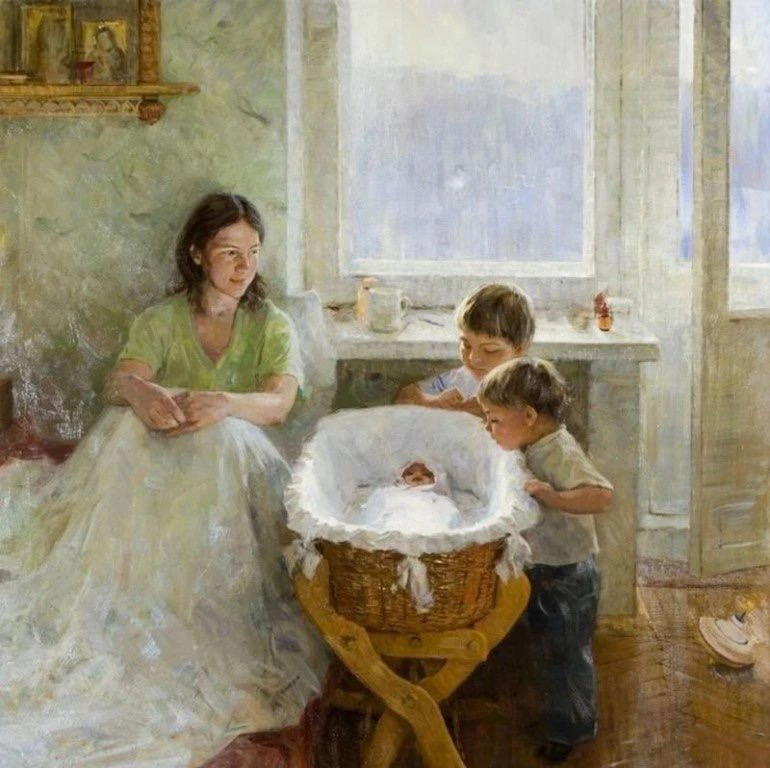 Любовь материнская простит все, все примет и все благословит.
