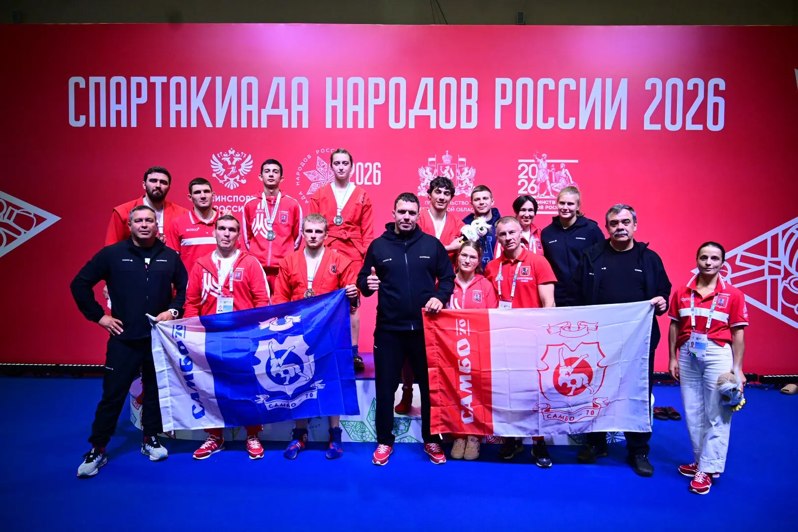 Первый день Спартакиады сильнейших по самбо завершен!