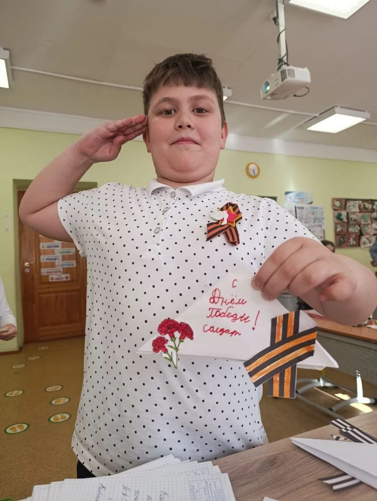 📍В гимназии продолжается подготовка к празднованию 81-ой годовщины со дня Великой Победы!  В преддве