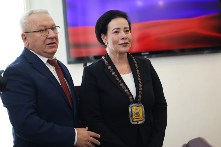❗️Фото дня. 7 октября: Елена Дятлова стала главой Калининграда