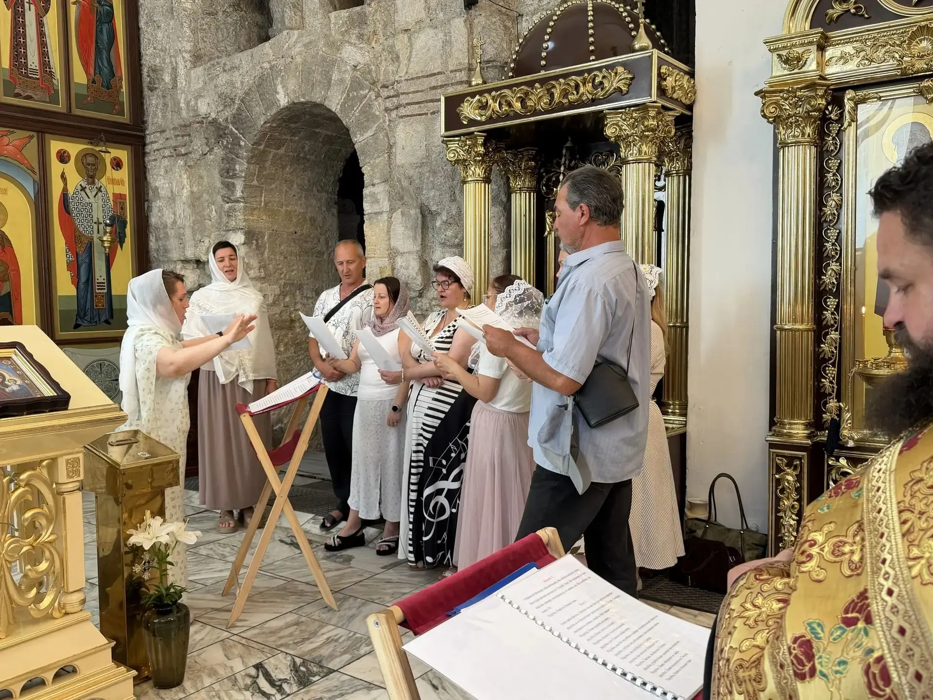 🕊️По благословению владыки Илариона-епископа Феодосийского и Керченского, наш монастырь в лице свящ