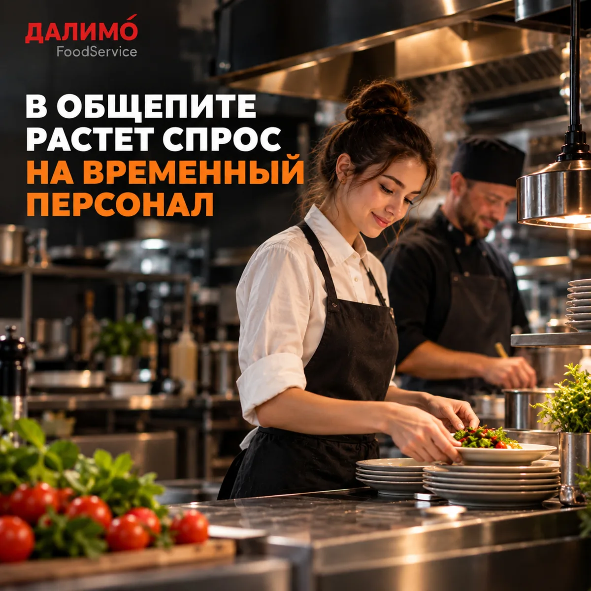 👩‍🍳 В общепите всё чаще делают ставку на временный персонал
