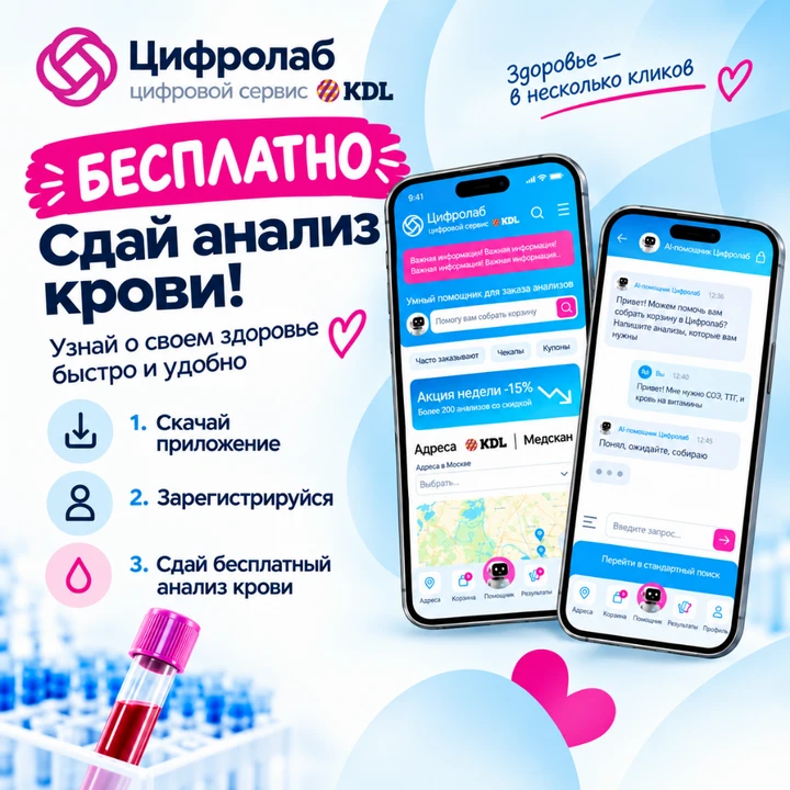 Самое время проверить здоровье!