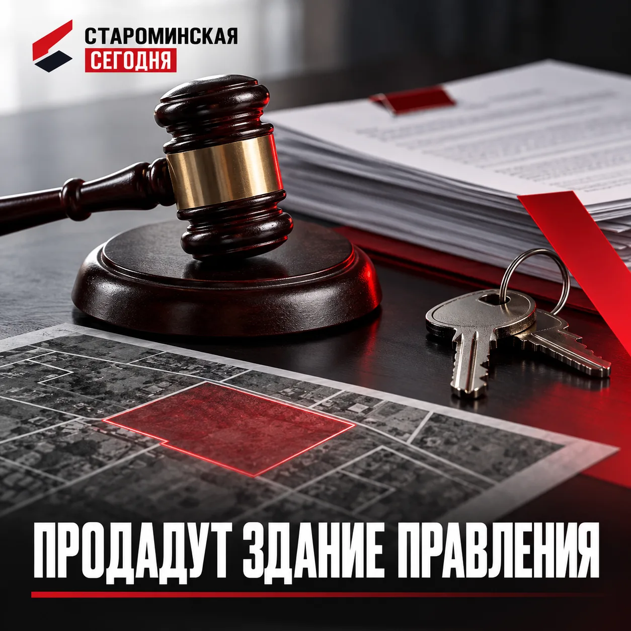 🏢 В Канеловской решили продать здание правления за 4,35 млн рублей