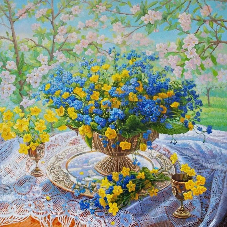 Доброе утро!💐
Жизнь человеческая должна быть украшена. Обязательно. Цветы и всё прочее, отрадное дл