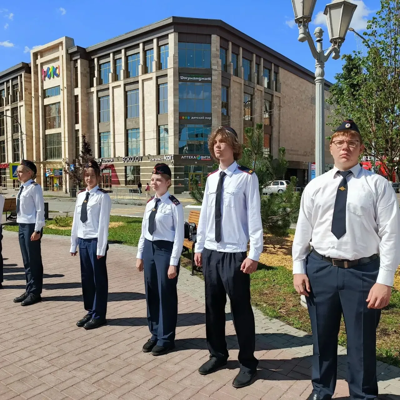 📆 5 августа кадеты нашей школы приняли участие в торжественном мероприятии, посвященном 25-летию ка