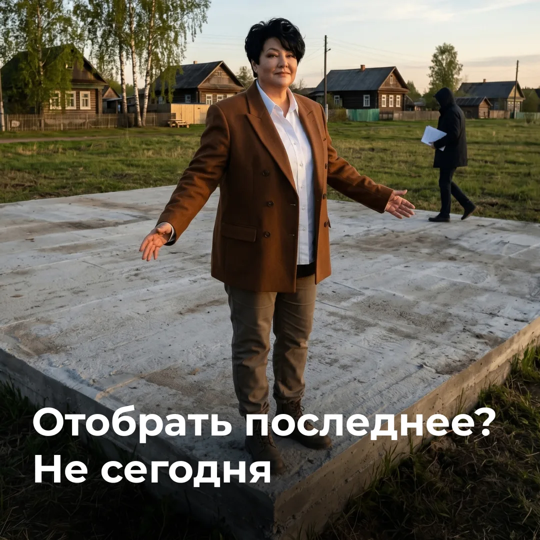 🏡 Можно ли спасти участок с фундаментом при банкротстве?

Раз дома нет — нет и защиты? Финансовые у