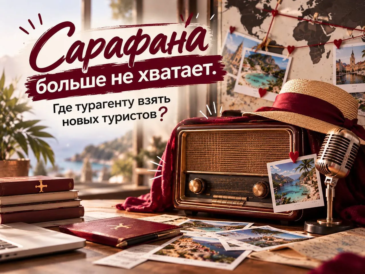Сарафана больше не хватает. Где турагенту взять новых туристов?🤔