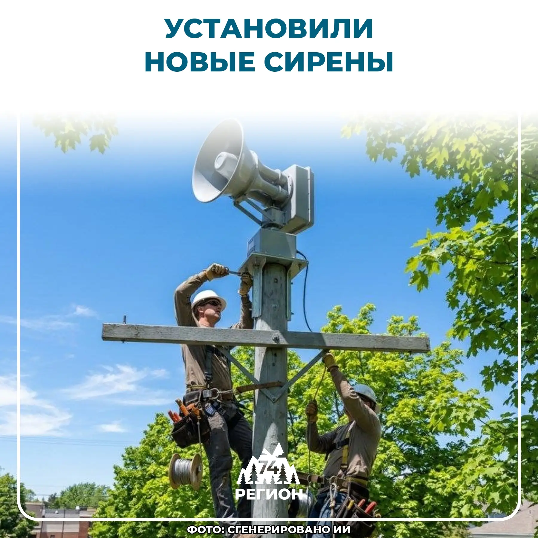 🔊 23 новые сирены появились в Челябинске

В городе установили дополнительные системы оповещения. Он