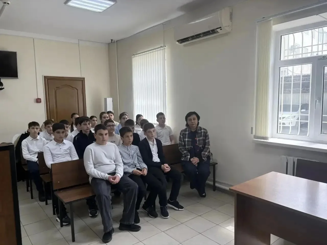 На днях врип председателя Кошехабльского районного суда М.А. Паранук совместно с судьёй...
