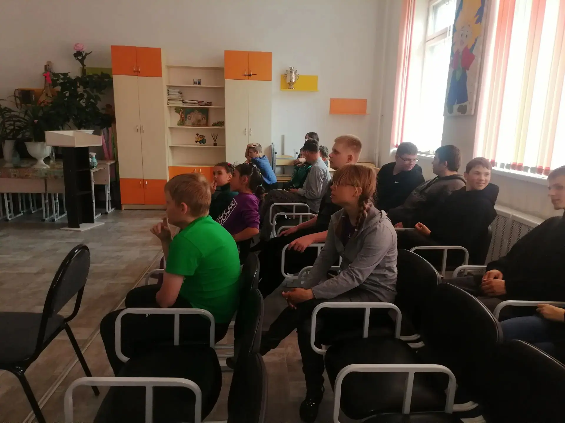 Сегодня в нашем лагере прошёл полезный «Урок здоровья»!

При поддержке центра гигиены и с использова
