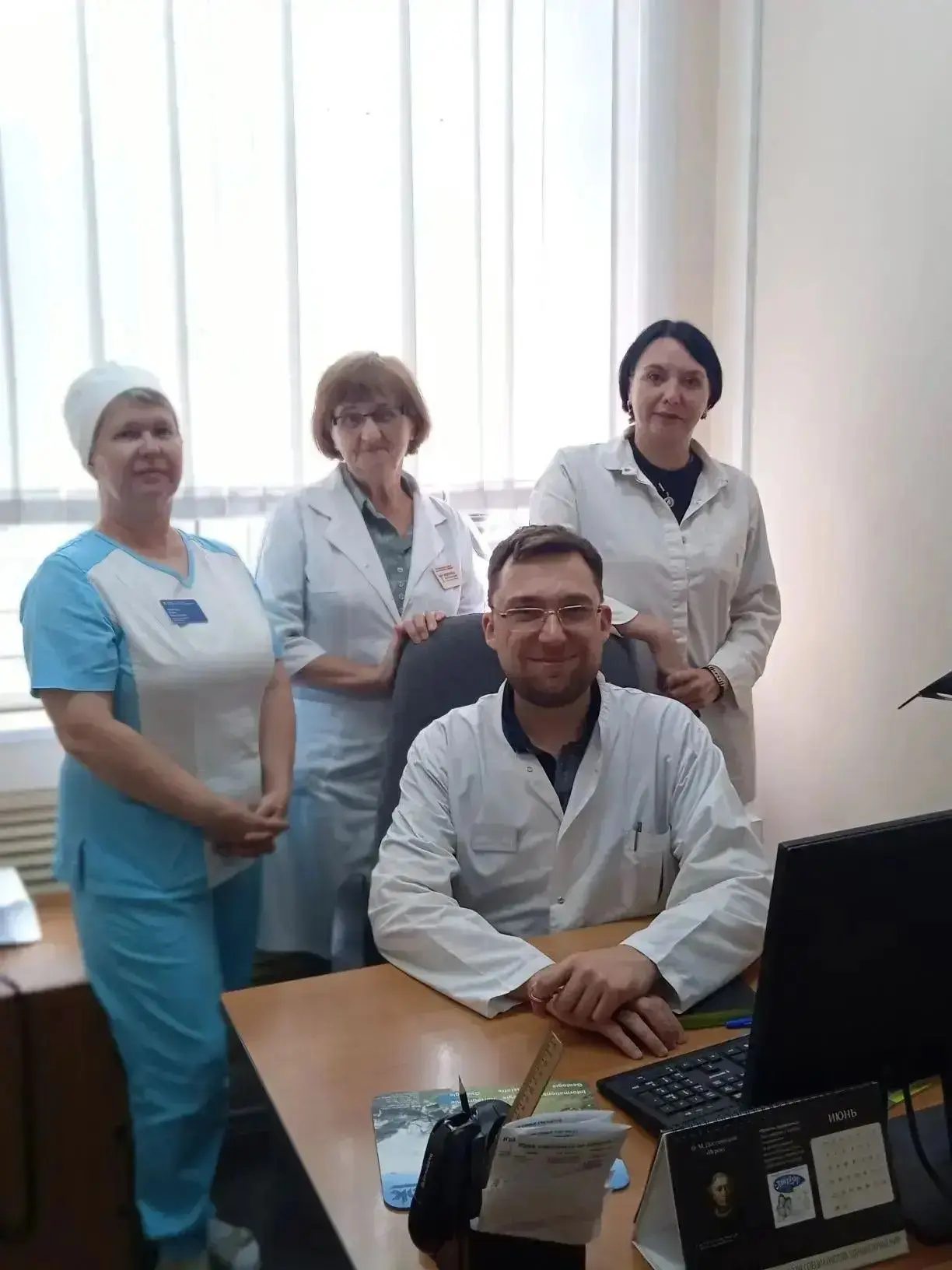 Высший балл от пациента! Терапия 1-го филиала получила благодарность за отличную работу! 💯👏Заведую