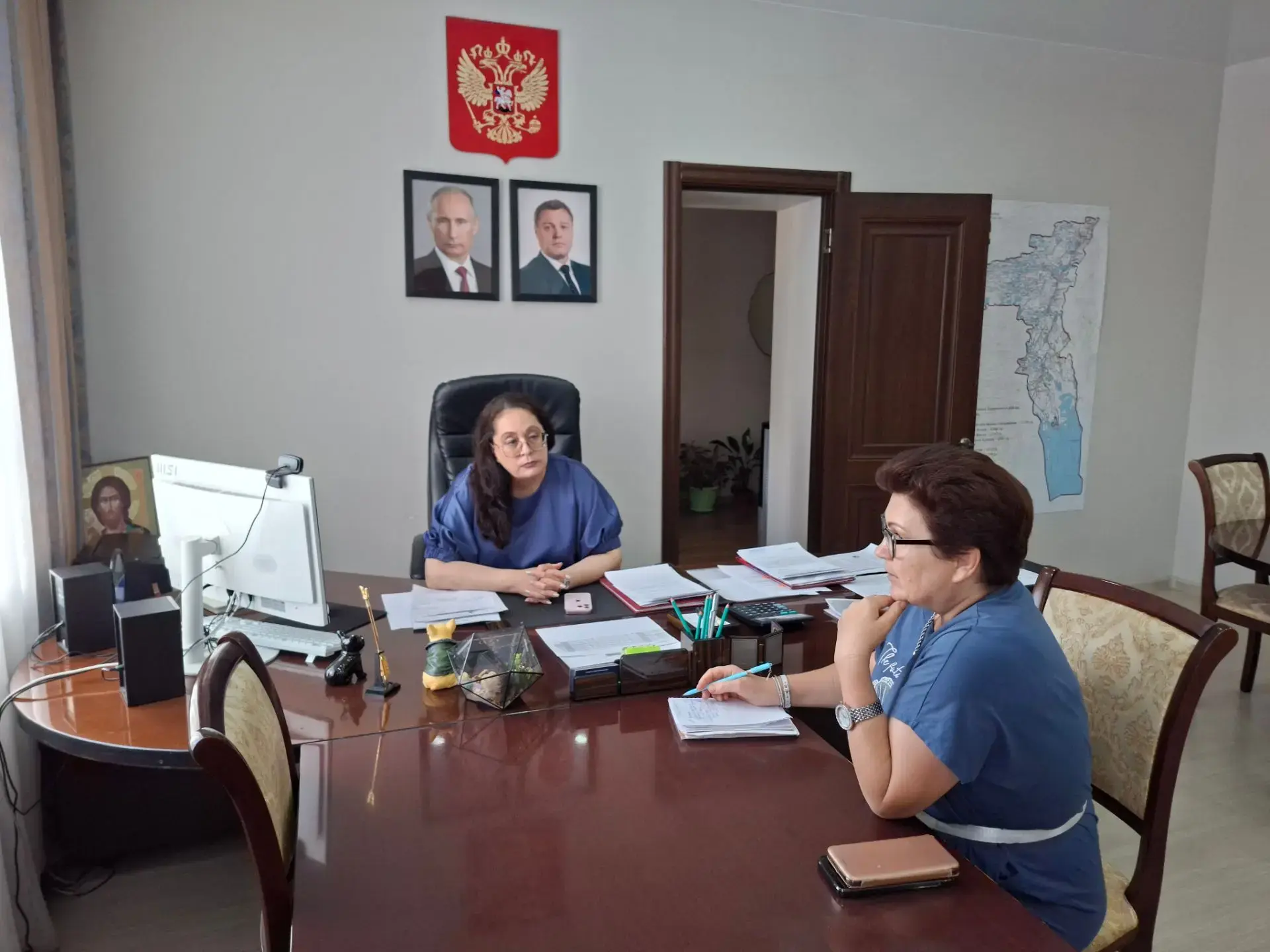 Глава района Наталья Бутузова провёла личный приём граждан