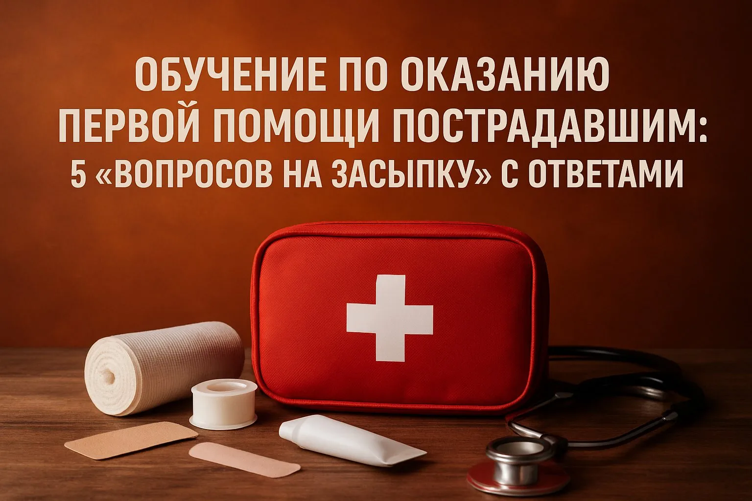 🚑 Обучение по оказанию первой помощи пострадавшим: 5 «вопросов на засыпку» с ответами 👇

❓ Вопрос 