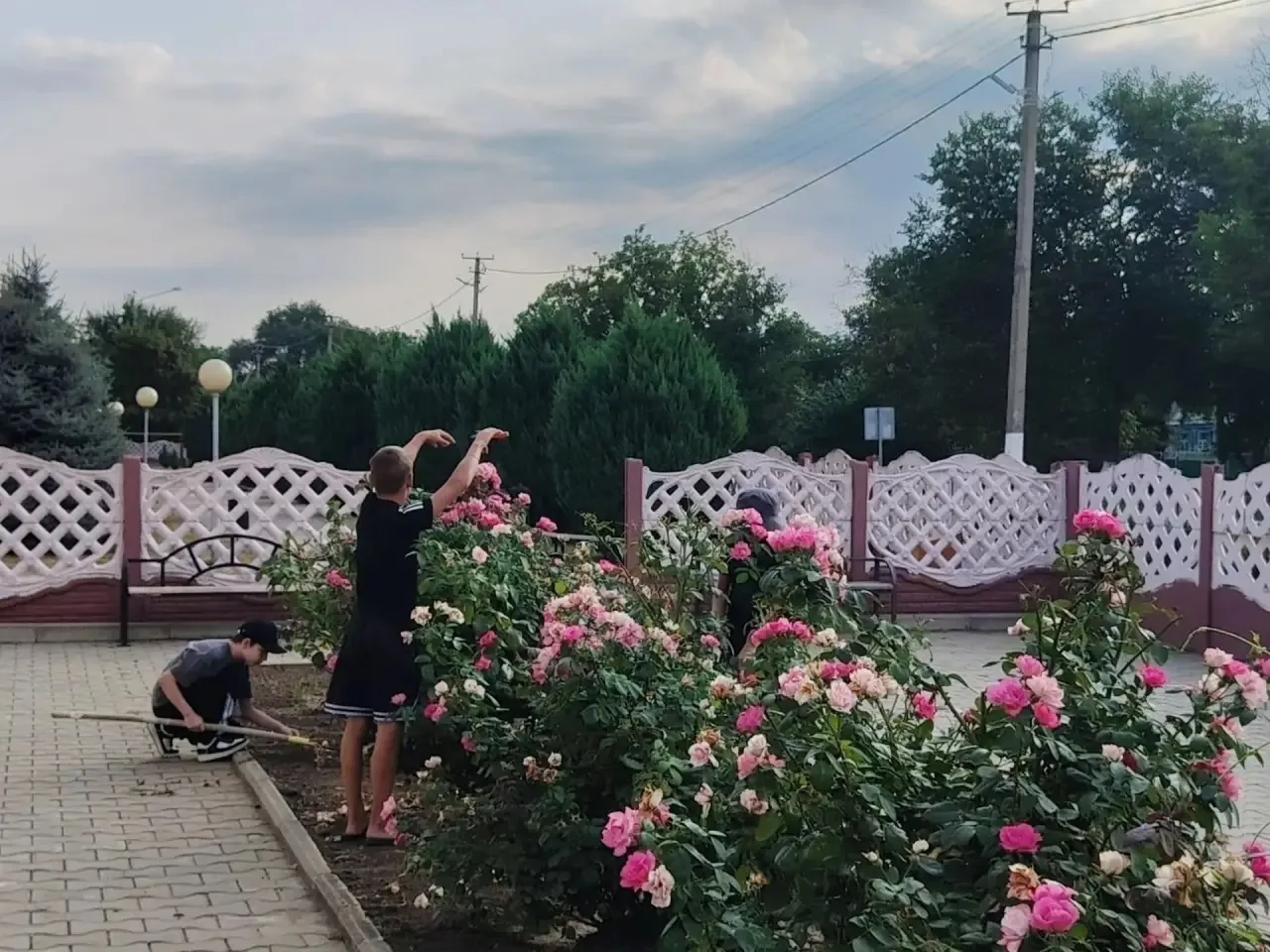 Субботник к новому учебному году — это добрая традиция, которая помогает привести терри...