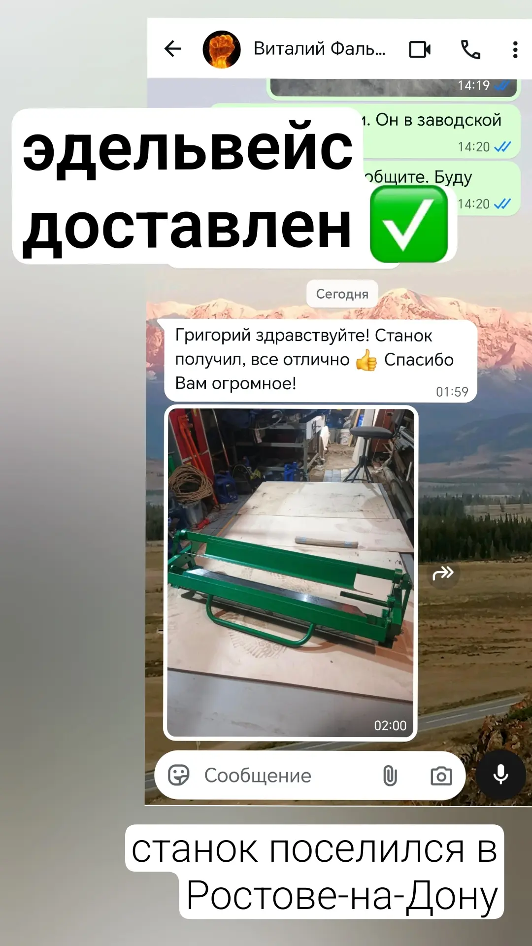 Листогиб Эдельвейс. Ростов-на-Дону.