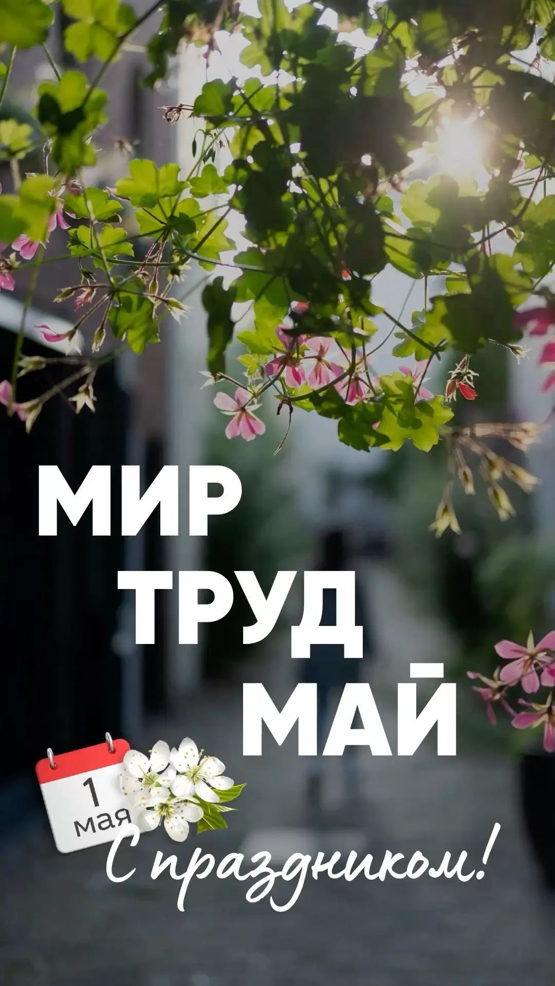 С Первомаем!