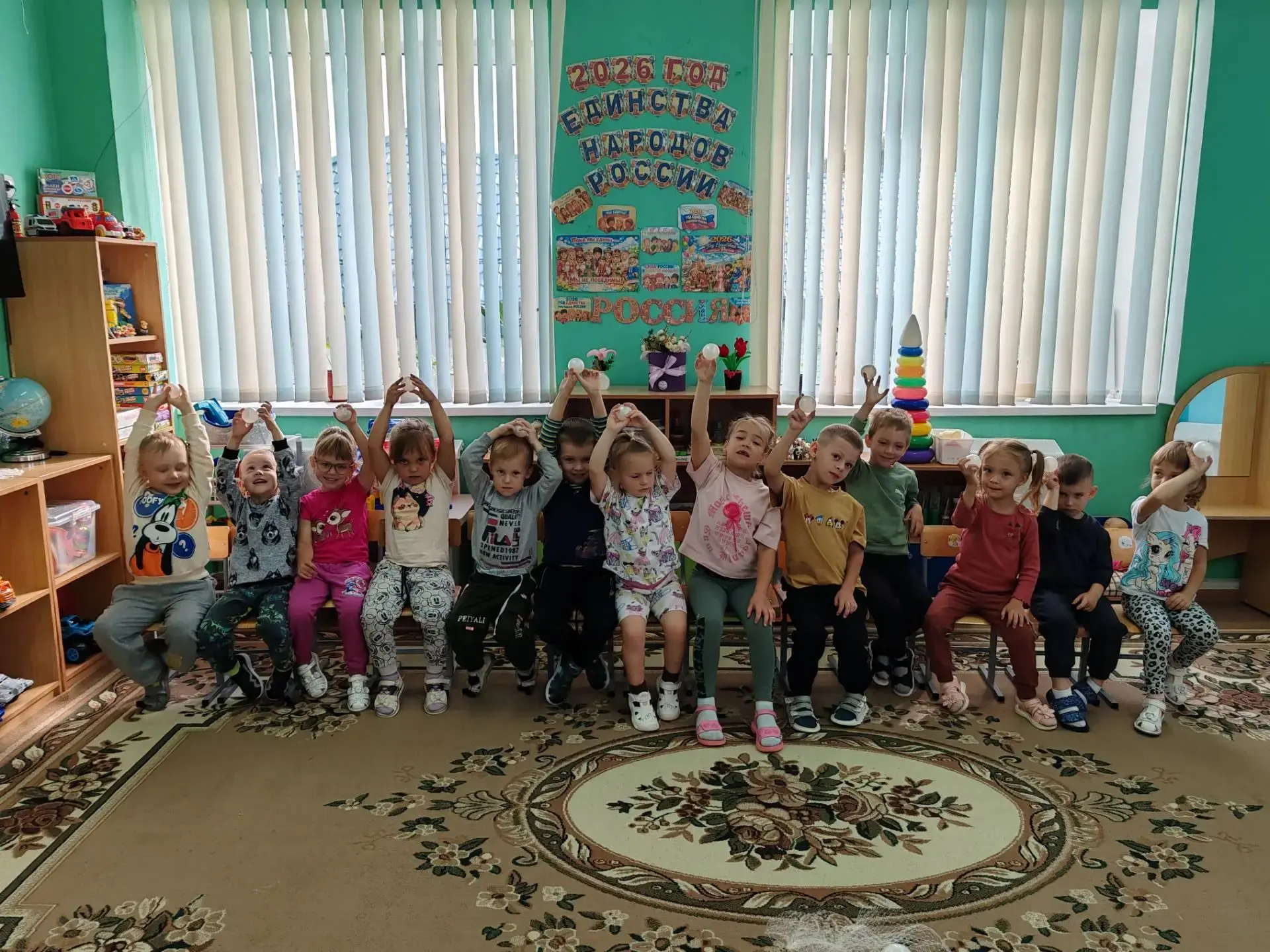 В нашем детском саду прошёл весёлый и полезный мини-марафон — ребята занимались пальчик...