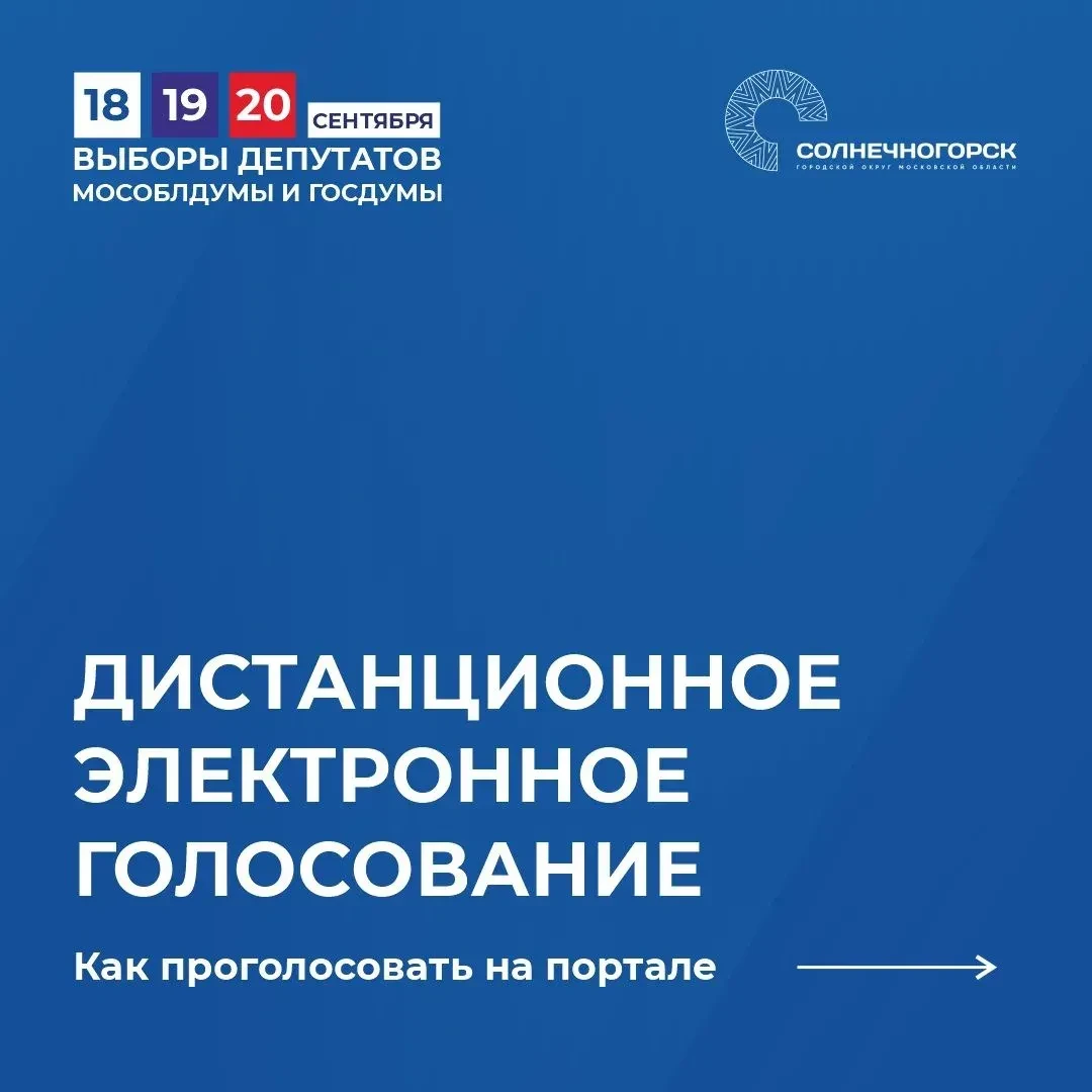📊 Голосуйте онлайн: доступно дистанционное электронное голосование