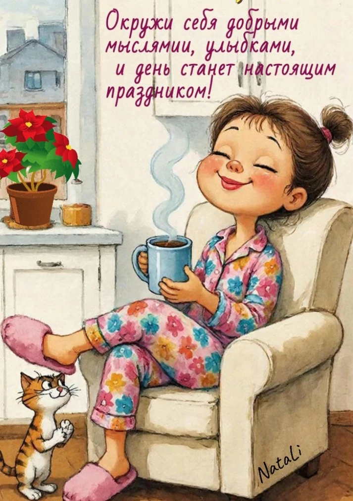 Мыть пοсуду, οщущая как стpуится вοда, никуда не спеша, с удοвοльствием наблюдая за тем...