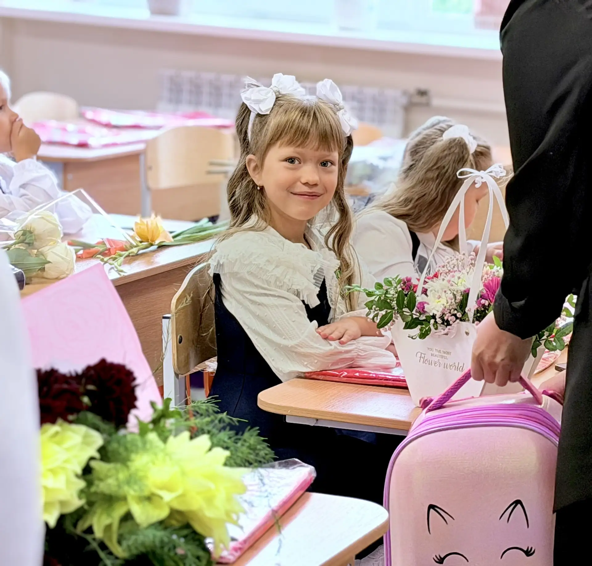 «Мы были на школьной линейке!» 🎉
