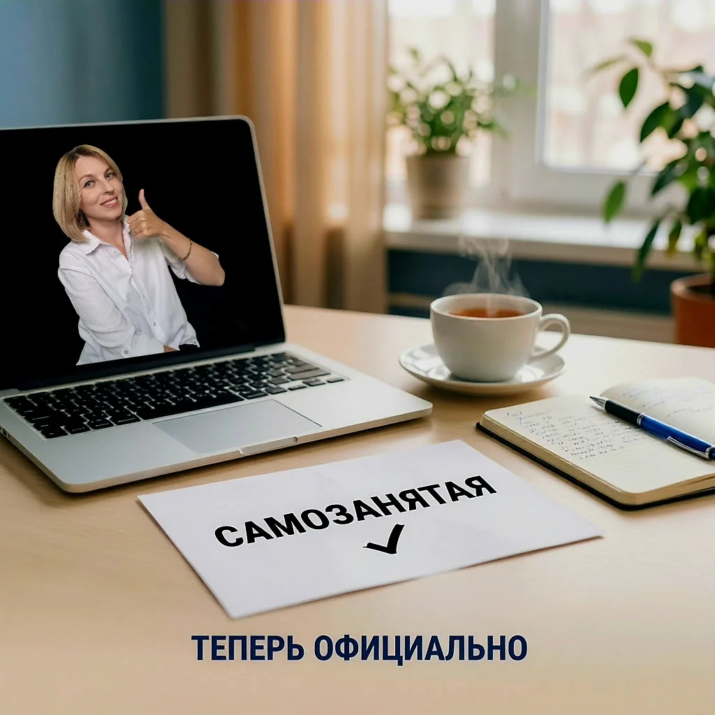 Маленькая новость. Я официально зарегистрировалась как самозанятая плюс оформила канал ...
