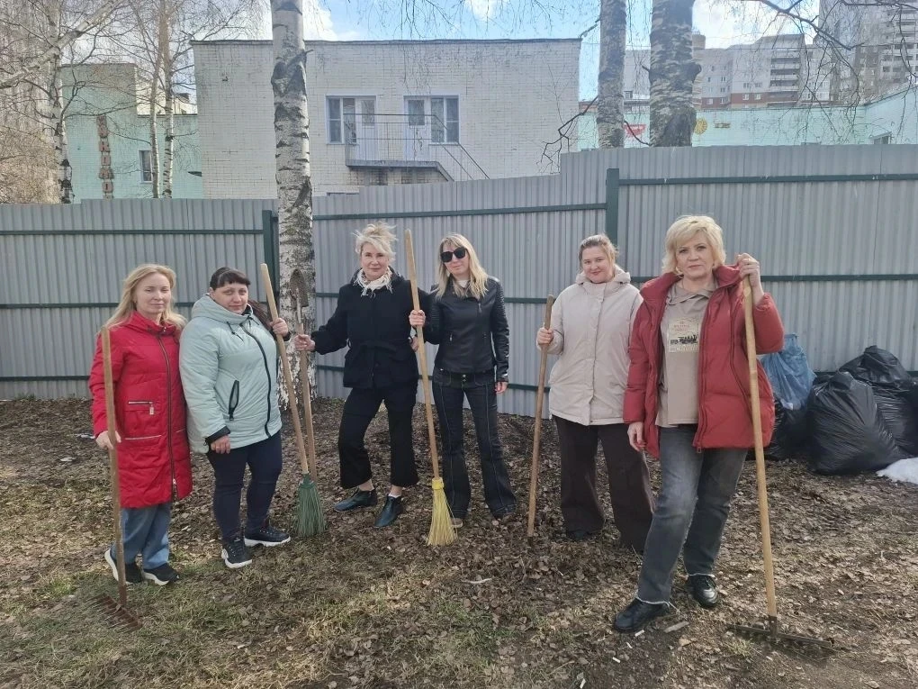 А у нас прошёл субботник! 🧹🍂