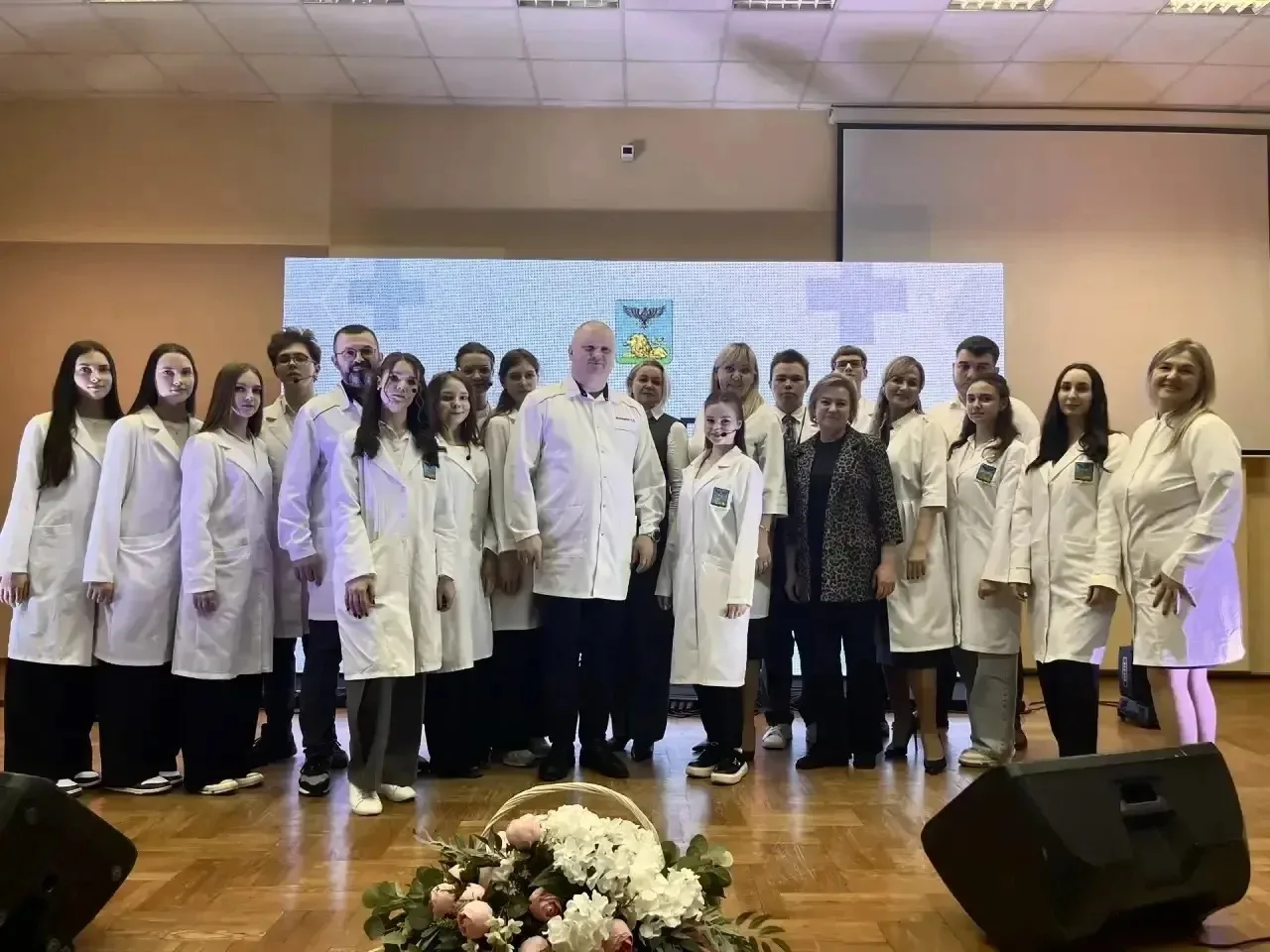 Студенты-целевики ОГБУЗ «Городская больница № 2 г. Белгорода» приняли участие в торжест...