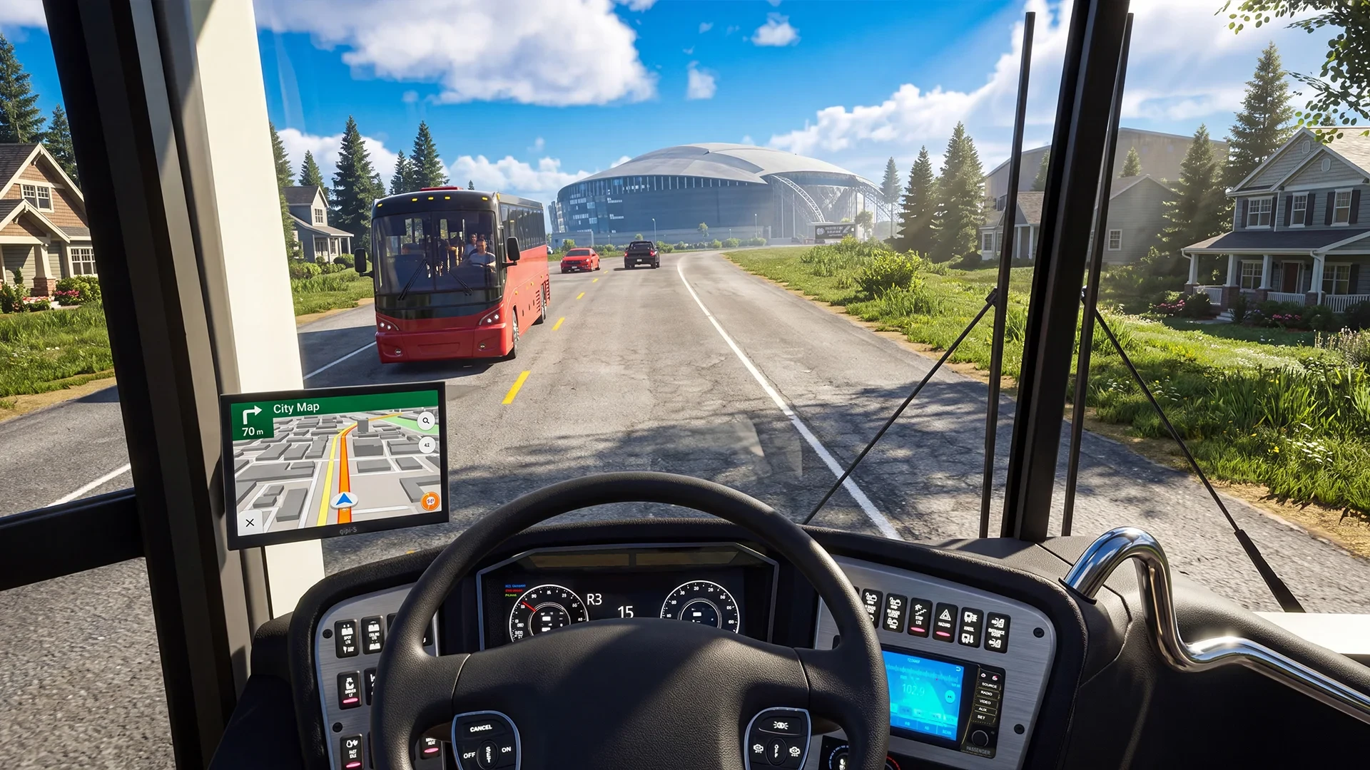 ✦ Bus Simulator: Coach Master — реалистичная игра, где пассажиры могут попросить включи...
