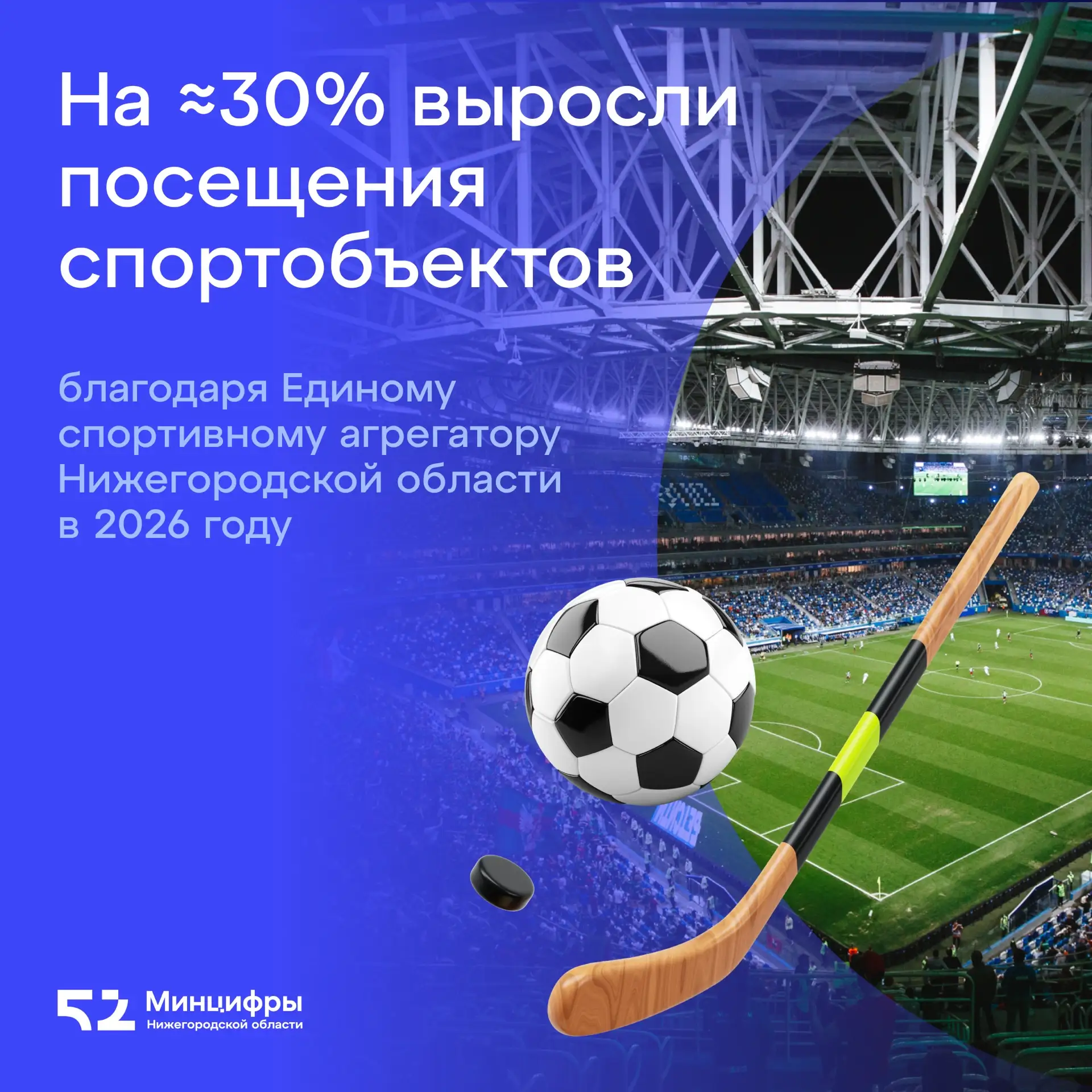 🏋️‍♂️ Почти на 30% возросло число посещений спортобъектов благодаря Единому спортивном...