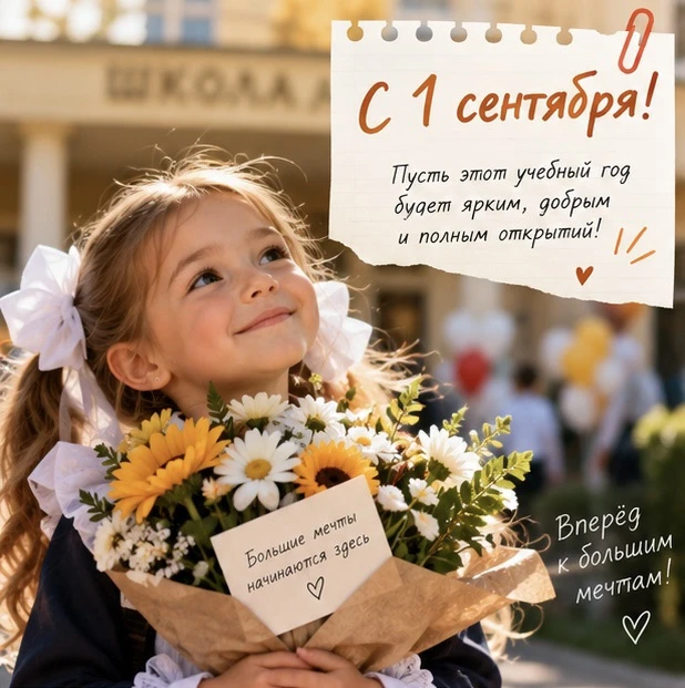 🍂 💐С 1 сентября!